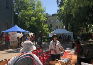 Spotkanie podczas pikniku rodzinnego