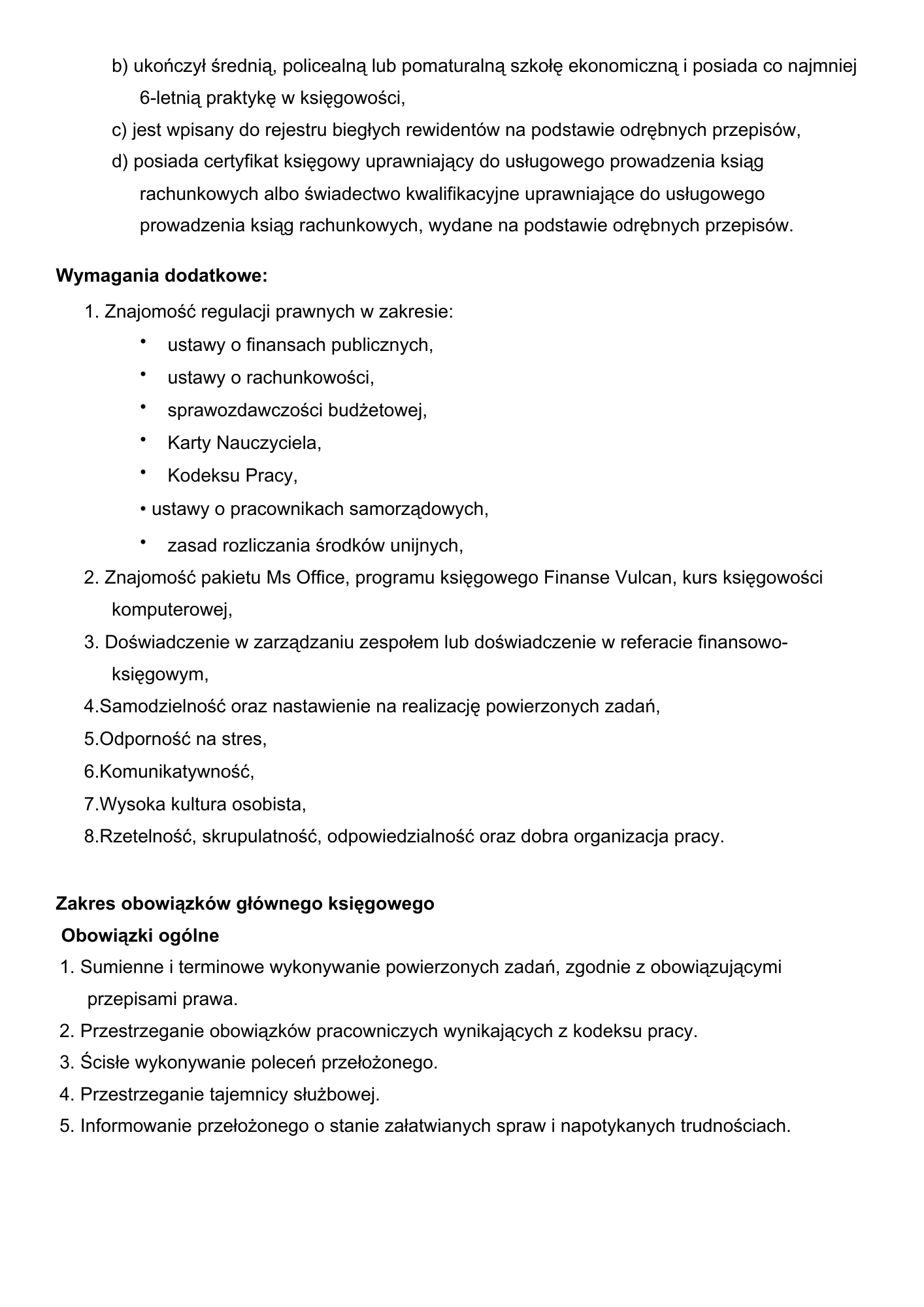 ogłoszenie