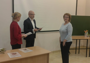 Uroczystość z okazji Dnia Edukacji Narodowej