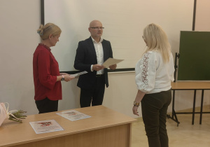 Uroczystość z okazji Dnia Edukacji Narodowej