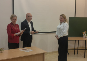 Uroczystość z okazji Dnia Edukacji Narodowej