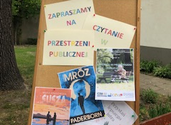 8 -15 maja 2025 roku XXII Ogólnopolski Tydzień Bibliotek. „Czytanie w Przestrzeni Publicznej”.