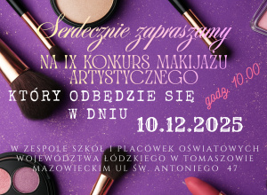 IX Konkurs Makijażu Artystycznego pt.: "Wywiad z gwiazdą".