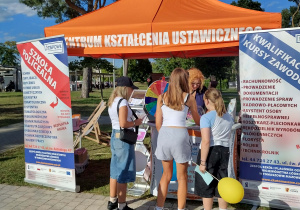 Wydarzenie "Lokalni Niebanalni" - stoisko ZSiPOWŁ.