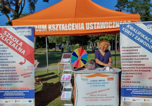 Wydarzenie "Lokalni Niebanalni" - stoisko ZSiPOWŁ.