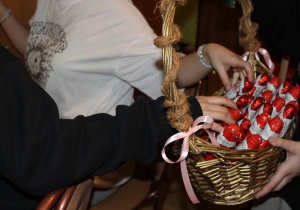 Wizyta Świętego Mikołaja w Bursie.